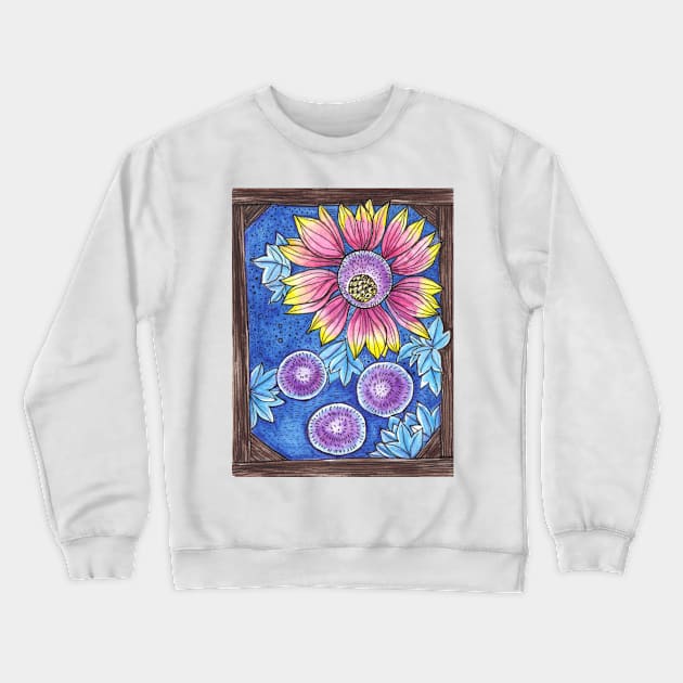 Garden flowers Crewneck Sweatshirt by katerinamk